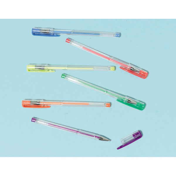 Neon Birthday Gel Pens – US Novelty