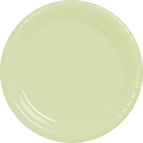 Leaf Green Big Party Pack 10.25 Plastic Plate – US Novelty