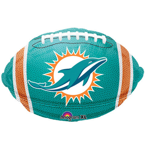 18 MIAMI DOLPHINS TEAM COLORS JR. SHAPE – US Novelty