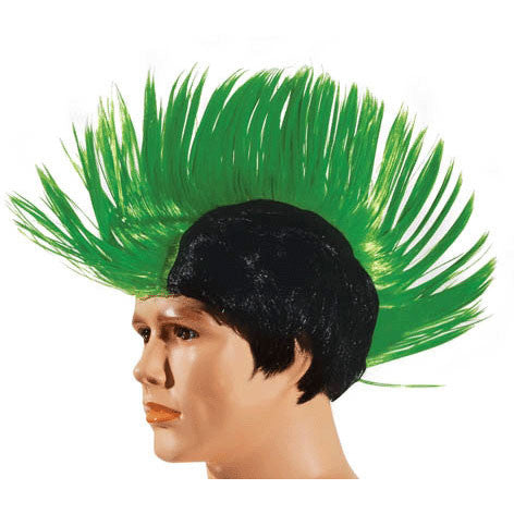 Green Ultra Mohawk Wig