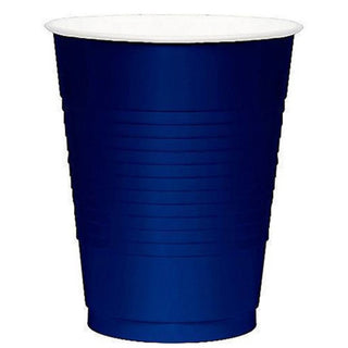 Bright Royal Blue 12 oz Plastic Cups (50ct)