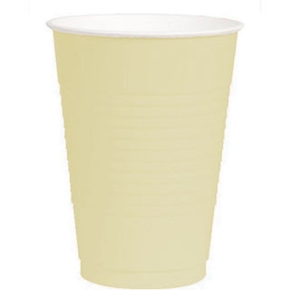 Vanilla Creme 16 oz Plastic Cups (50ct)