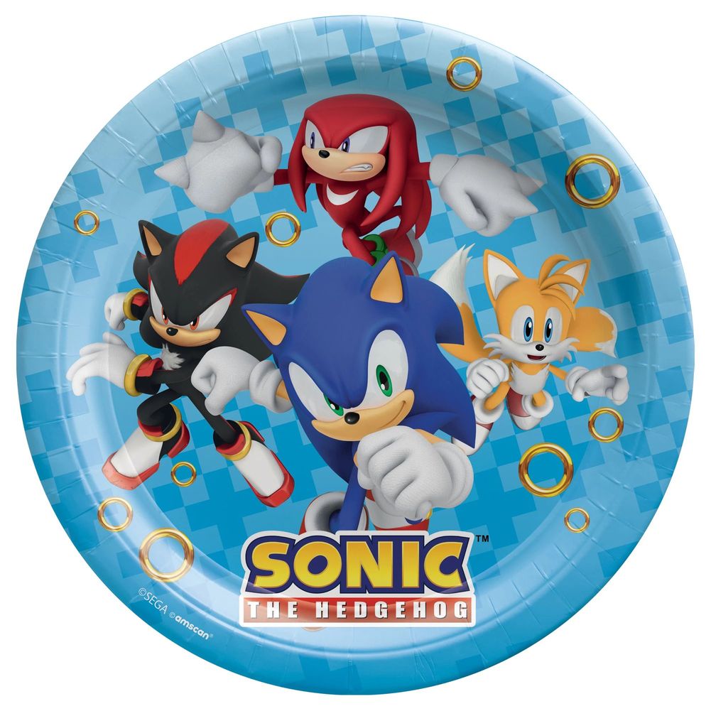 Sonic Dinner Plates (8ct)
