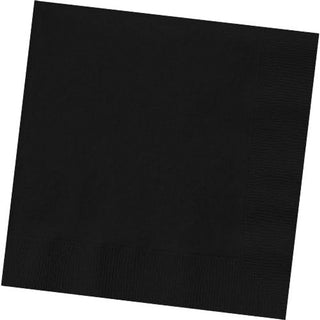 Jet Black 2-Ply Luncheon Napkins (100ct)