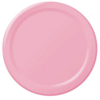 New Pink Dinner Paper Plates (50ct)