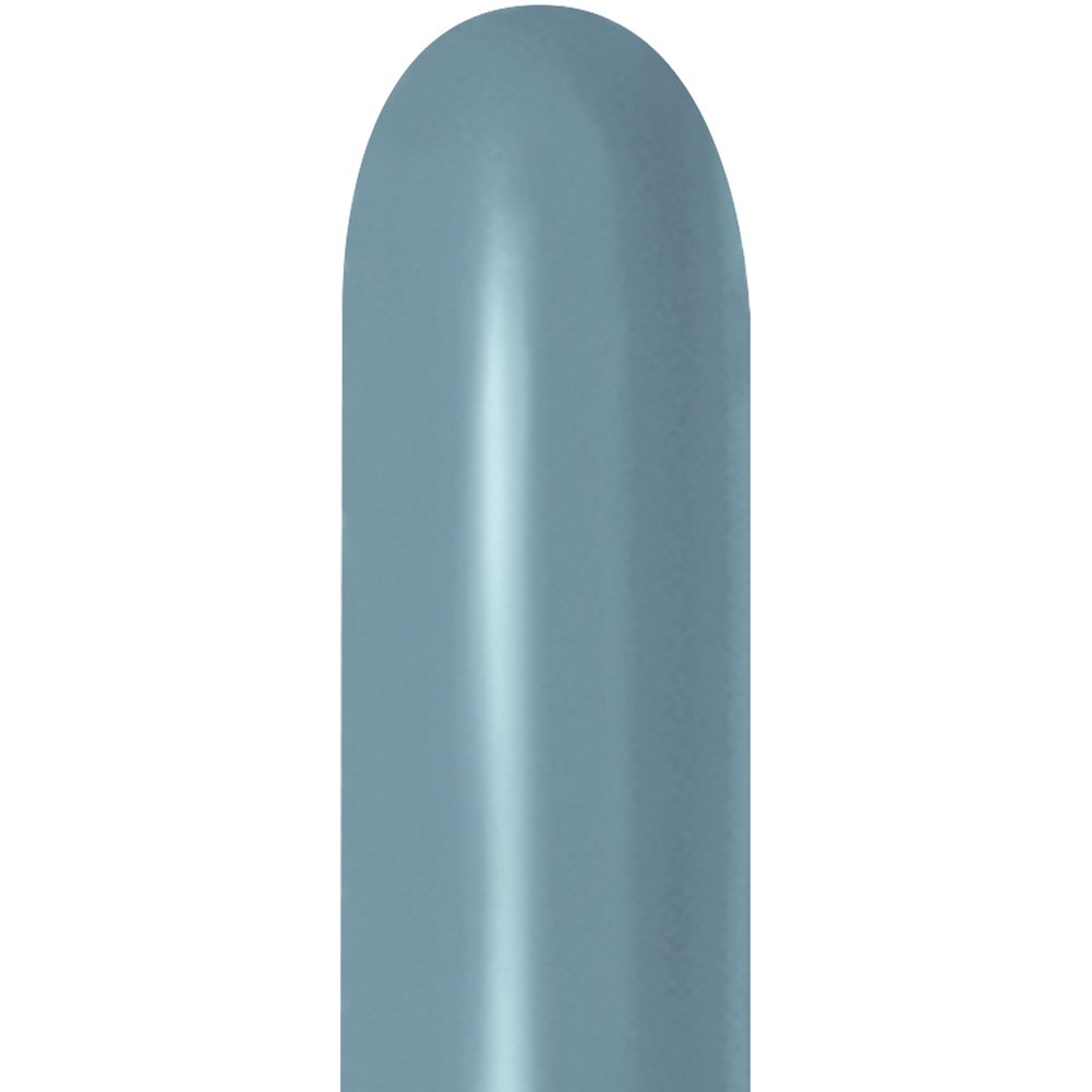 Sempertex 260 Pastel Dusk Blue Latex Balloons (50ct)