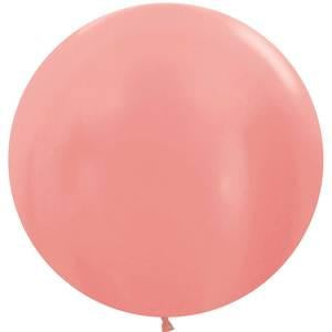 Sempertex 3' Metallic Rose Gold Latex Balloons (10ct)