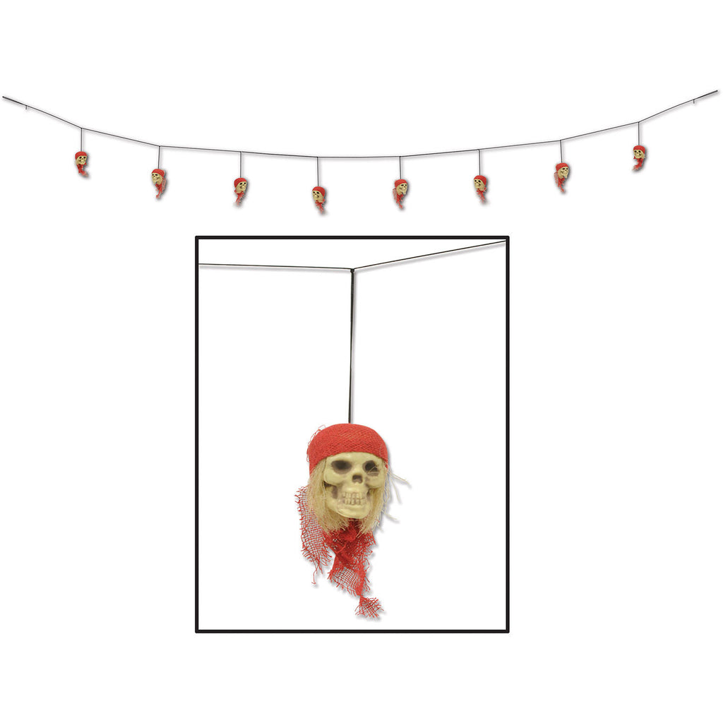 Pirate Skull Garland