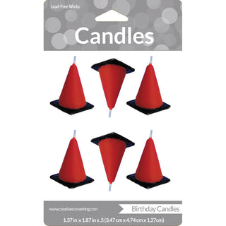 Under Construction Candle (6