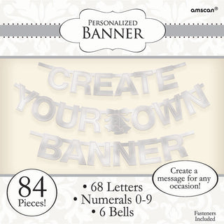 Silver Create Your Own Banner Kit