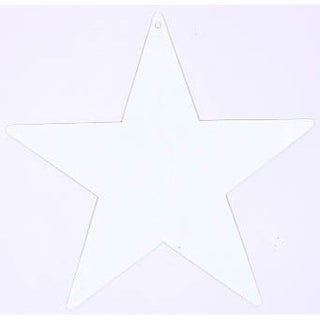 Star Cutout White - 9