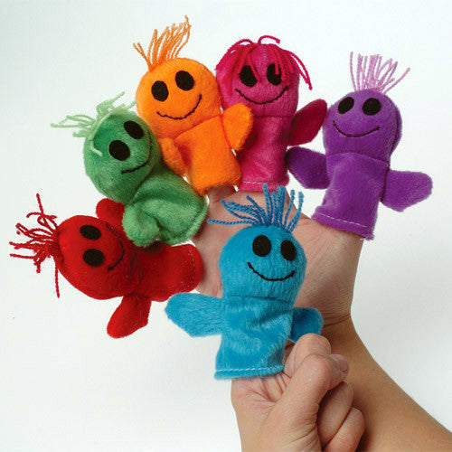 Smile Man Finger Puppets