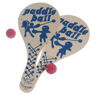 Wood Paddle Balls (12ct)