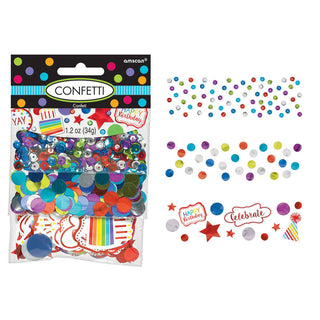 Rainbow Colors Confetti Pack