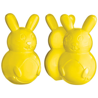 Large Fillable Easter Bunny Yellow (1ct)