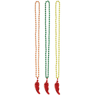 Beads With Chili Pepper