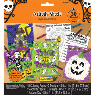 Halloween Coloring Sheets