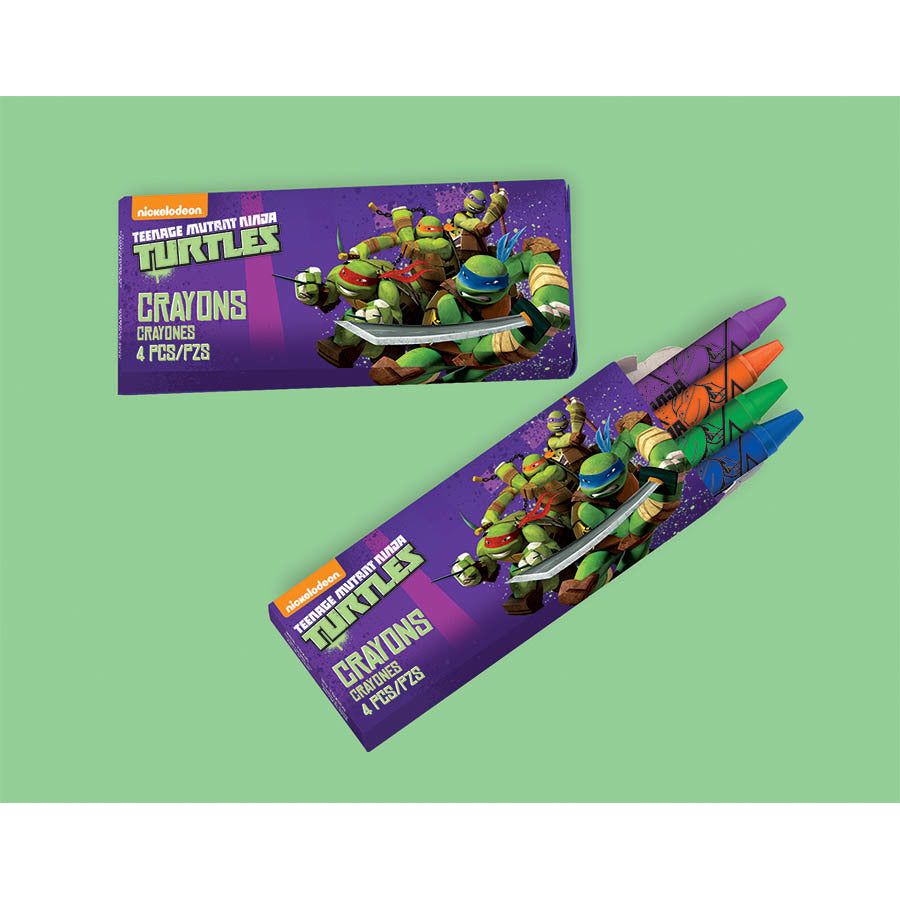 Teenage Mutant Ninja Turtles Crayons