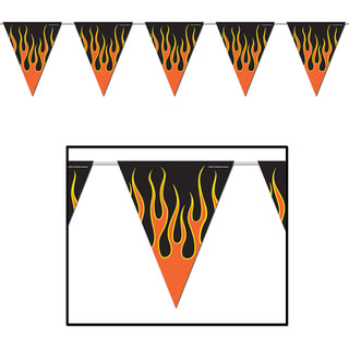 Flame Pennant Banner