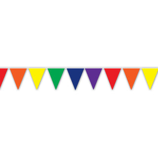 Rainbow Pennant Banner