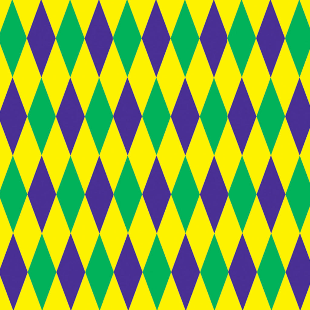 Mardi Gras Harlequin Backdrop