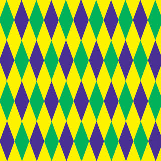 Mardi Gras Harlequin Backdrop