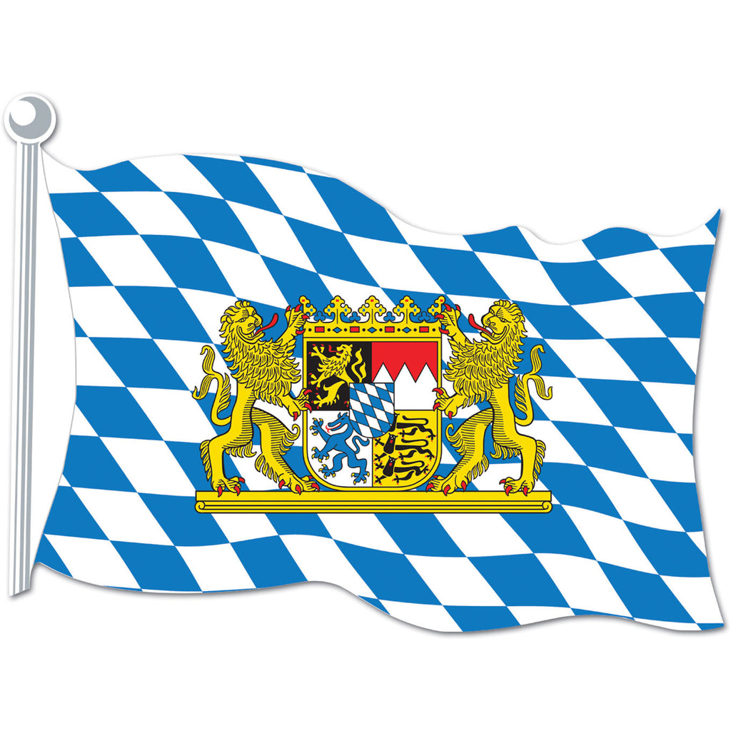 Bavarian Flag Cutout