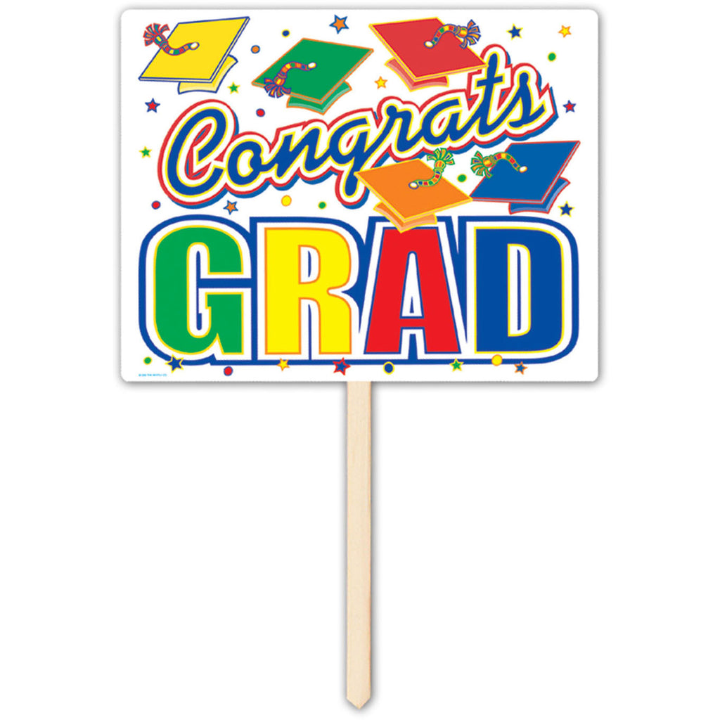 Congrats Grad Yard Sign