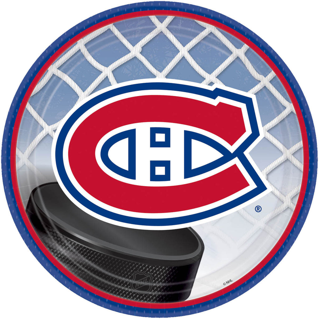 Montreal Canadiens Dinner Plates (8ct)