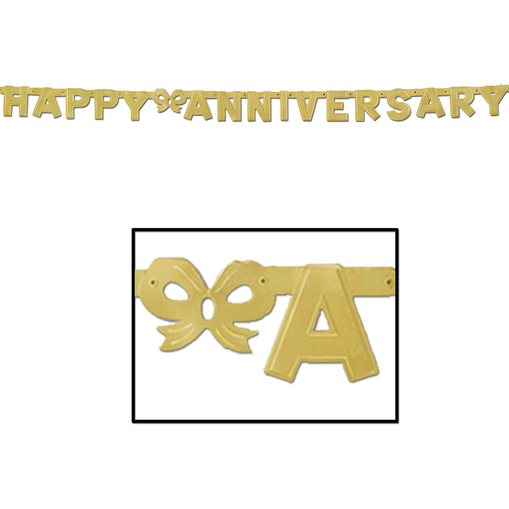 Happy Anniversary Letter Banner