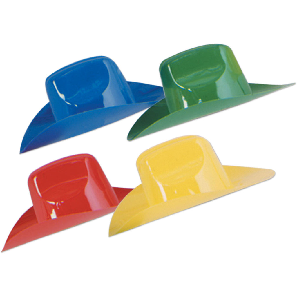 Plastic cowboy best sale hats bulk