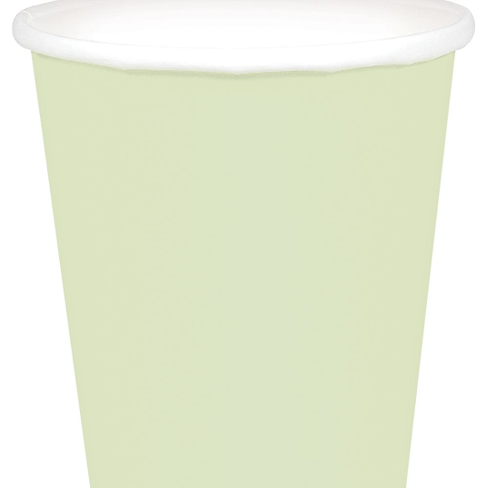 Green 9 oz. Paper Cups, 20 Ct.