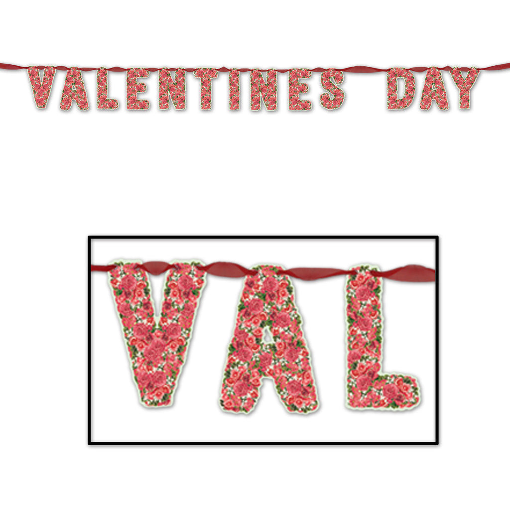 Ribboned Valentine's Day Streamer