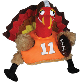 Plush Touchdown Turkey Hat