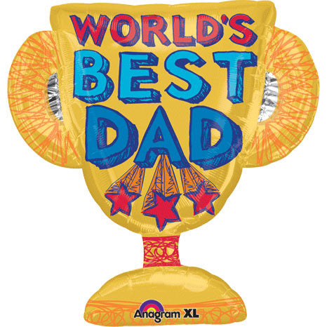 Best Dad Trophy Super Shape