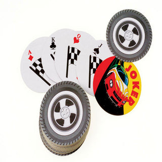 Racing Wheel Playing Cards